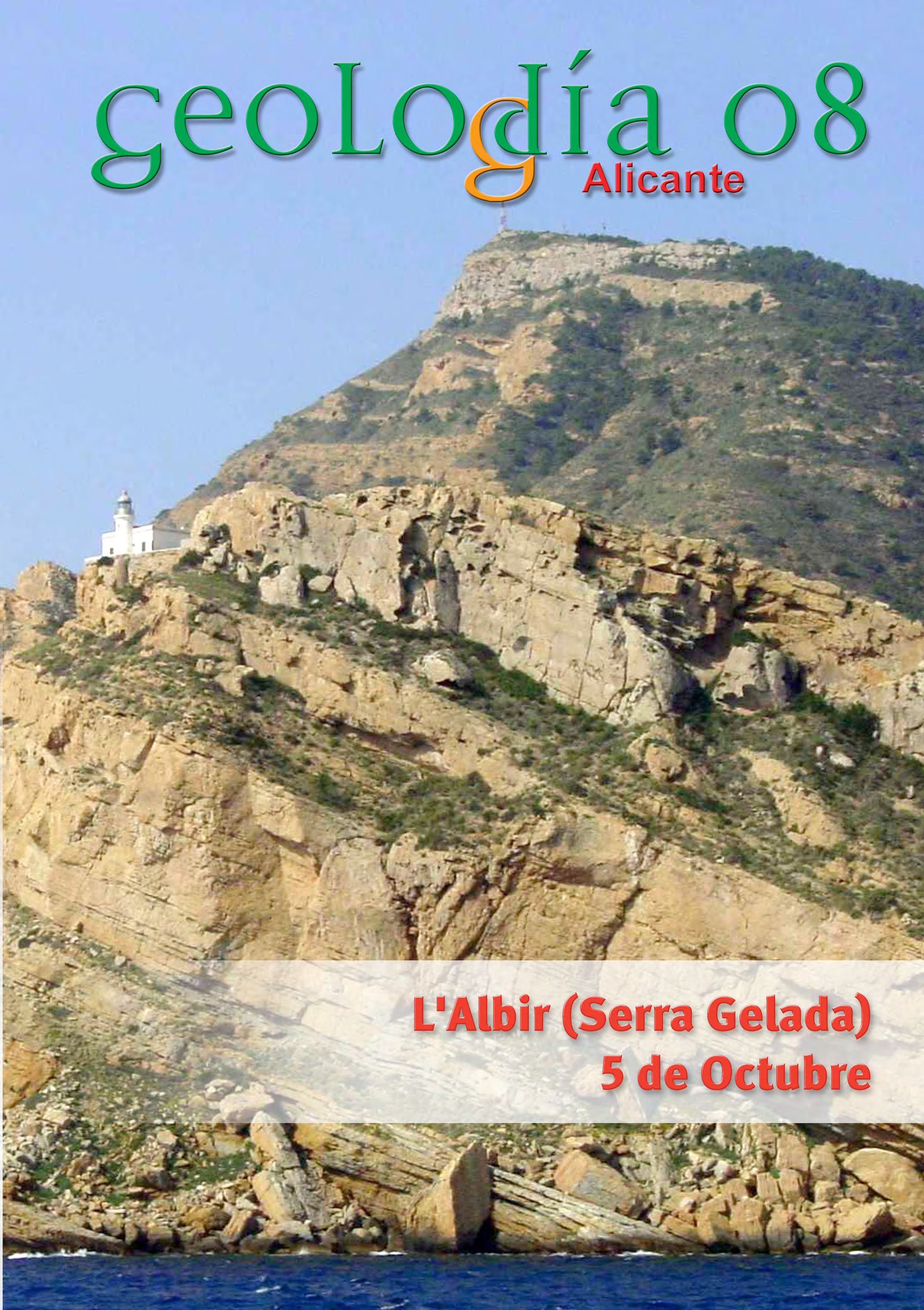 Portada de GEOLODÍA SERRA GELADA 2008